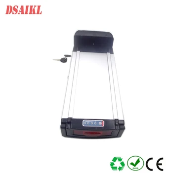 

EU US no tax 500W 750W 1000W 48Volt 20Ah 21ah ebike rear rack 48v battery use brand 18650 3500mah power cells with Tail light