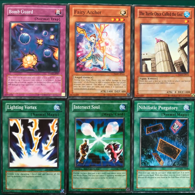 Карта юги Муто YU GI OH Дуэль монстров на английском языке полная серия
