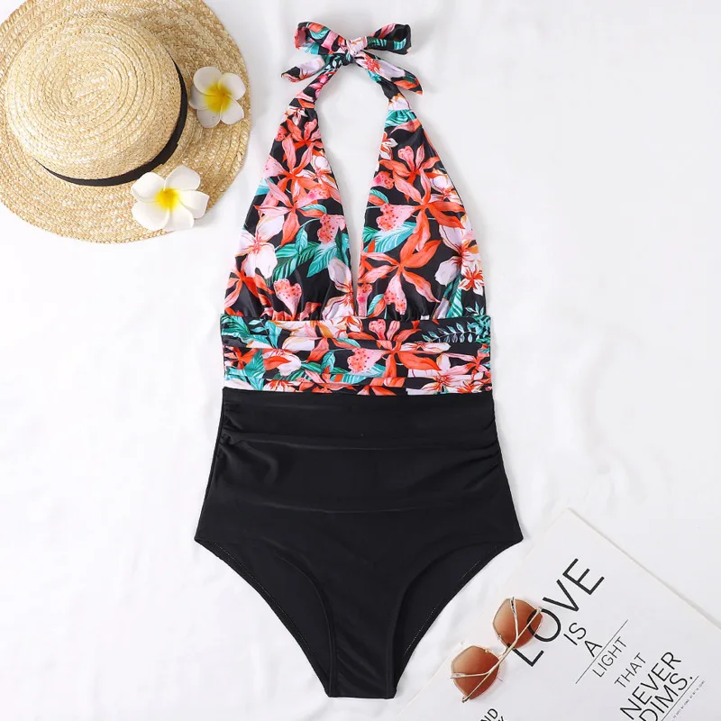 

Sexy One-Piece Swimsuit Women Closed Swimwear 2022 New Push Up Swimming Wear Bodysuit Bathing Suit Beachwear Pool Bather Summer