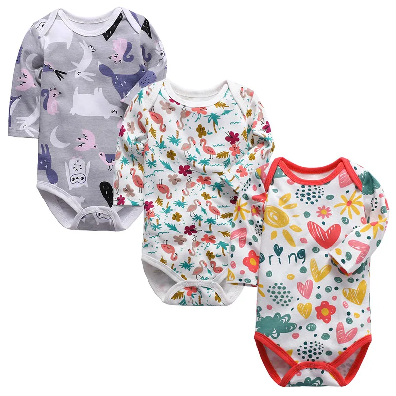 Боди для новорожденных; одежда для маленьких мальчиков и девочек; одежда с длинными рукавами для малышей 3, 6, 9, 12, 18, 24 месяцев - Цвет: Бежевый