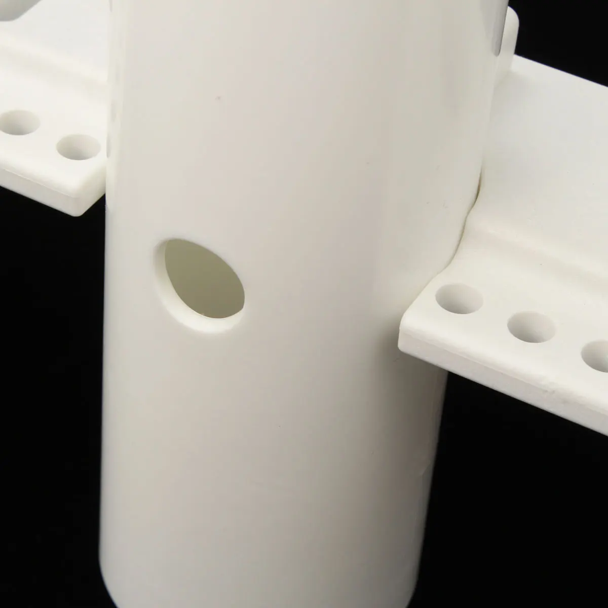 3 Tubes Plastic Boat Rod Holder Mount Bracket Vertical Organiser For Boats Marine Yacht Fishing Rod Rack Socket