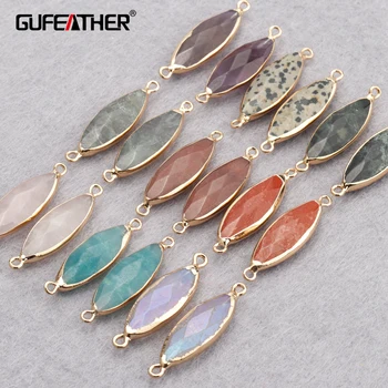

GUFEATHER M861,jewelry accessories,diy pendant,hand made,jump ring,natural stone,charms,jewelry making,diy earrings,6pcs/lot