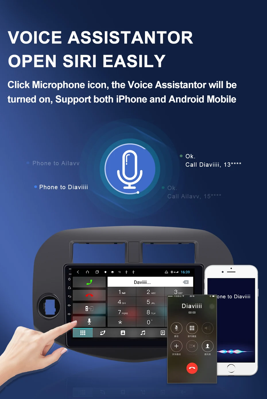 Top Isudar H53 4G Android 1 Din Auto Radio For Toyota/RAV4 2007-2011 Car Multimedia 8 Core RAM 4GB ROM 64GB GPS DVR Camera IPS DSP 15