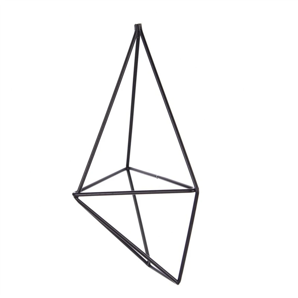 Европейские Висячие, геометрической формы, суккулентные воздушные растения, треугольные цветочные стойки, настенный держатель, прочный простой дизайн, трехмерный Декор