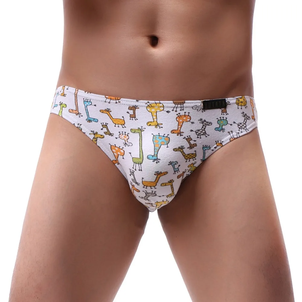 Men's briefs cartoon underwear cotton casual beach shorts men feel comfortable sexy shorts men four seasons briefs 40S24 (17)