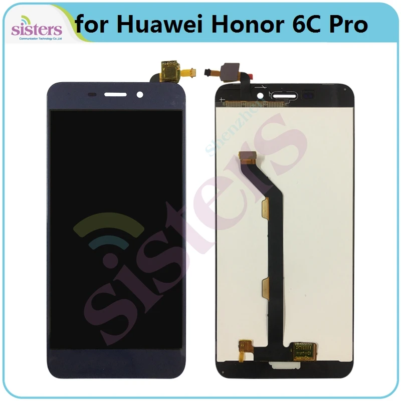 Blue no Frame Для huawei Honor 6C Pro ЖК-дисплей JMM-L22 JMM-AL10 AL00 TL00 ЖК-экран 6CPro ЖК-дисплей с рамкой сенсорный экран дигитайзер - Цвет: Blue no Frame