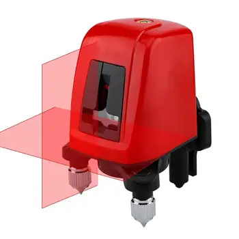 

2 Line 1 Point 3D Laser Level Excellent Durable and Practical ABS Alloy Infrared Vertical Horizontal Self-leveling Tool