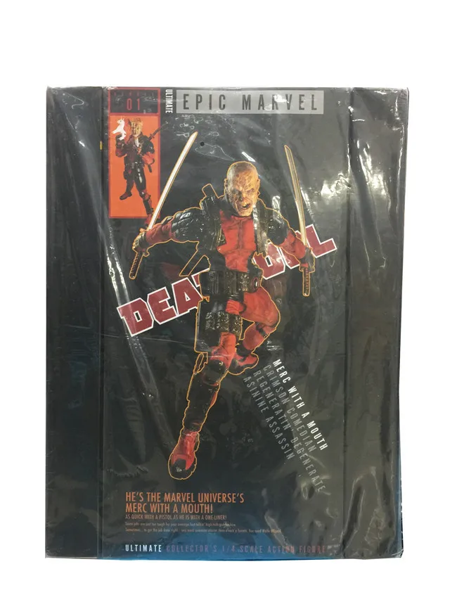Ultimate фильма «Дэдпул»; рубашки 1/4 2 S 18-дюймовые передвижной Гараж Комплект Модель