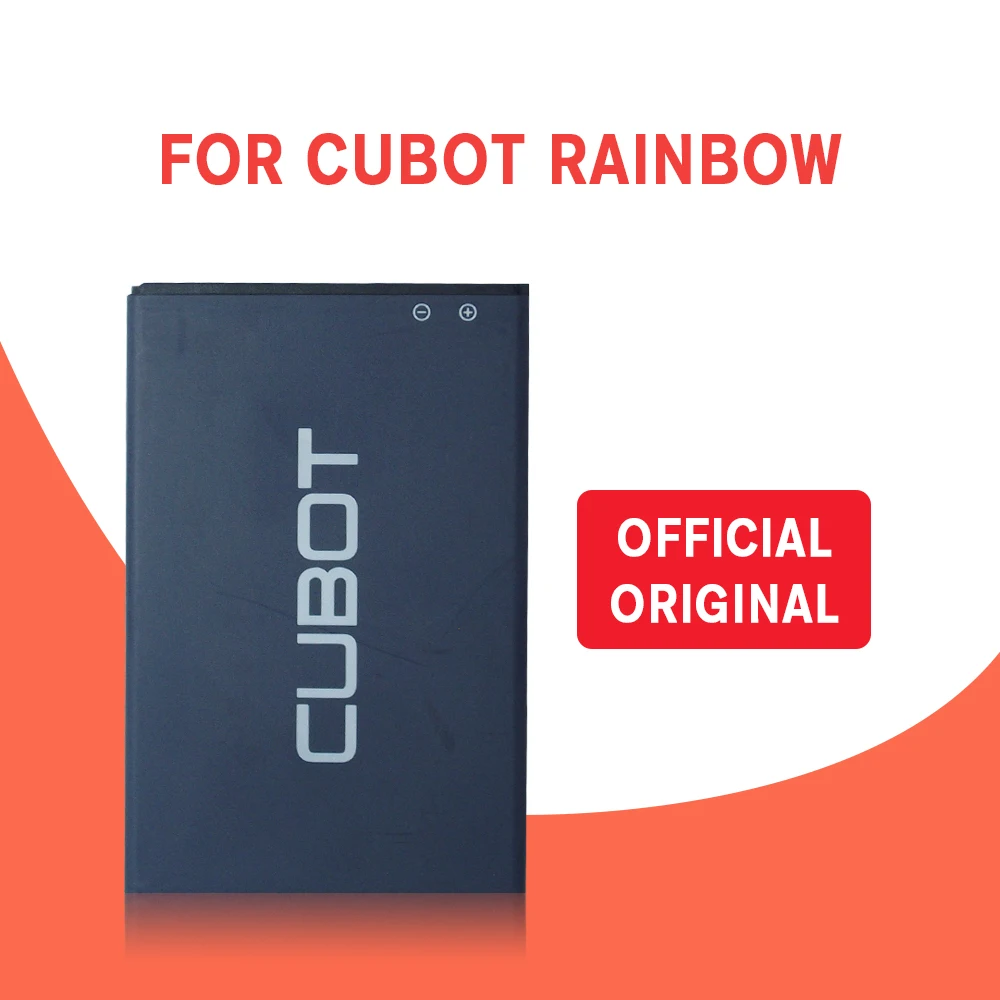 Аккумулятор Cubot Rainbow 100% мА ч для смартфона + 2200 в наличии | Мобильные телефоны и