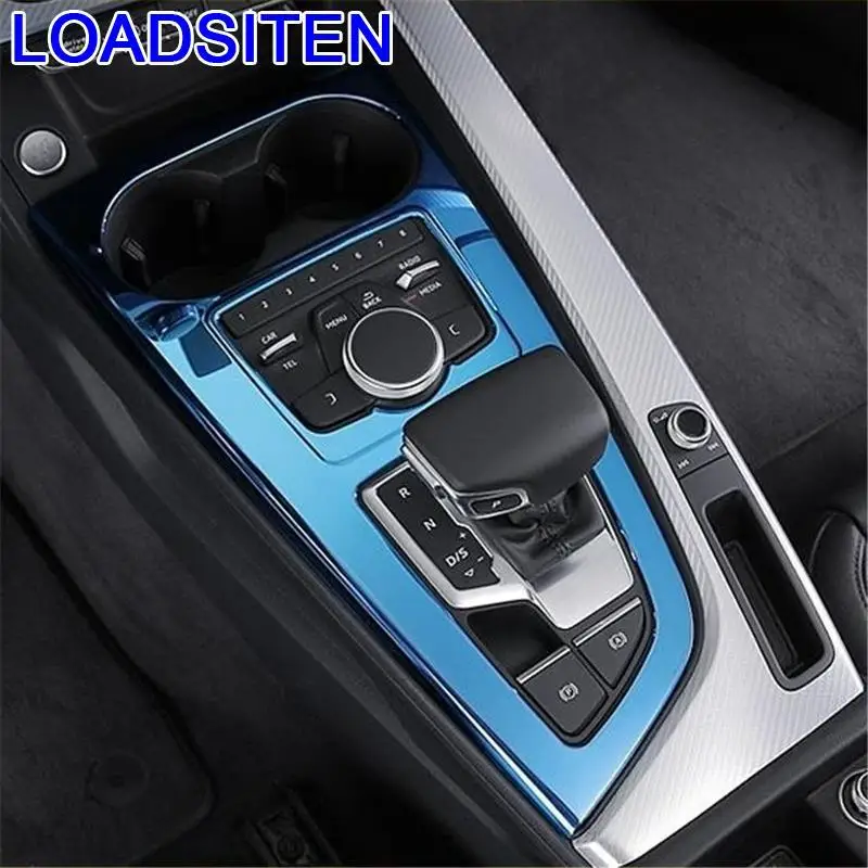 

Car Automovil Decorative Chromium Control System Gear Panel Interior Sticker Strip Decoration Modification 17 18 19 FOR Audi A5