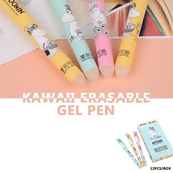 

Roller Ball Pen Useful Durable 12PCS/Set 0.38mm Erasable Gifts Writing Pen Calligraphy Signature Gel Pen