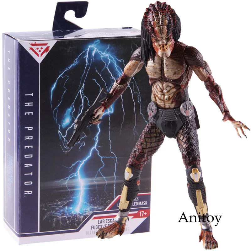 NECA 2018 лаборатория побег утечек Хищник Ultimate фигурку ужас куклы с светильник Up