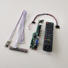 Для LTN156AT35-H01/P01 T. V56 плата контроллера экрана 15," VGA+ HDMI+ AV+ USB+ RF ноутбук ПК LVDS 40Pin WLED 1366*768 DIY kit
