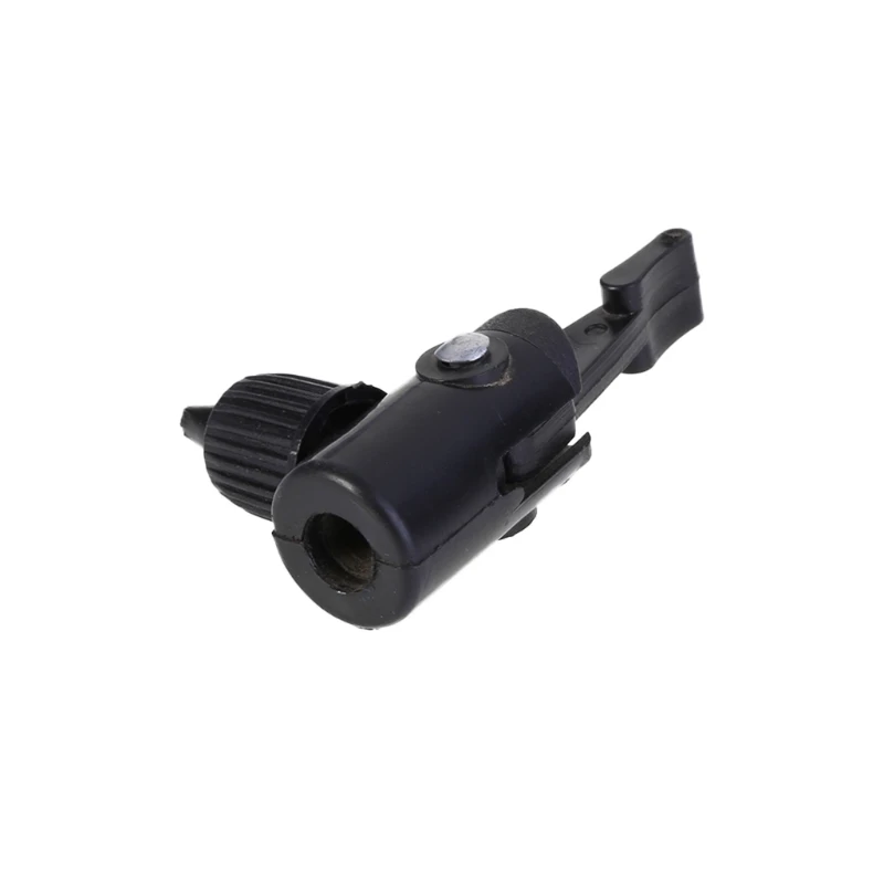 

E9LE 2pcs Bicycle Inflator Valve Air Pump Schrader Adapeter Nozzle Tackle Accessories