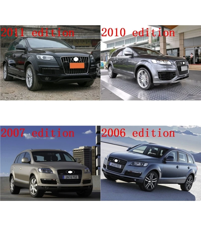 Automovil Модифицированная хромированная зубчатая чашка кондиционера интерьер высокого класса Отделка аксессуар яркие блестки 16 17 18 19 для Audi Q7