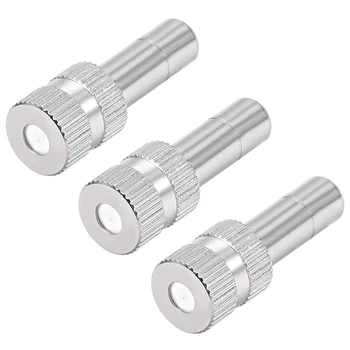 

50Pcs 6mm Low Pressure 0.4mm Fog Misting Nozzles 6mm Connectors Garden Water Irrigation Sprinkler Fittings