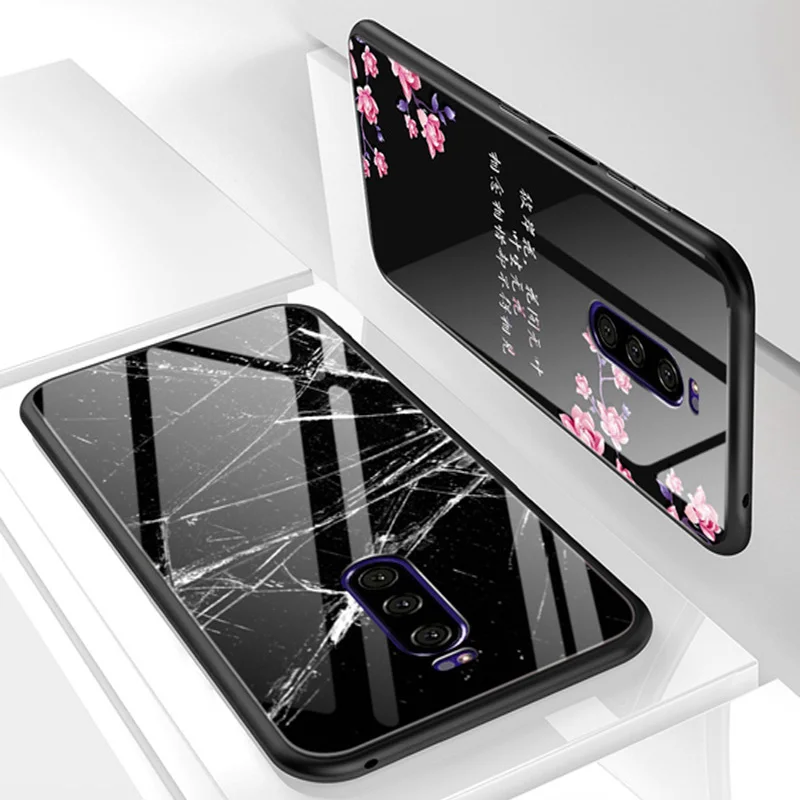 Для sony Xperia 1 чехол J8110 J8170 J9110 задняя крышка звездная звезда закаленное стекло Жесткий чехол для телефона sony 1 Xperia1 стеклянная оболочка