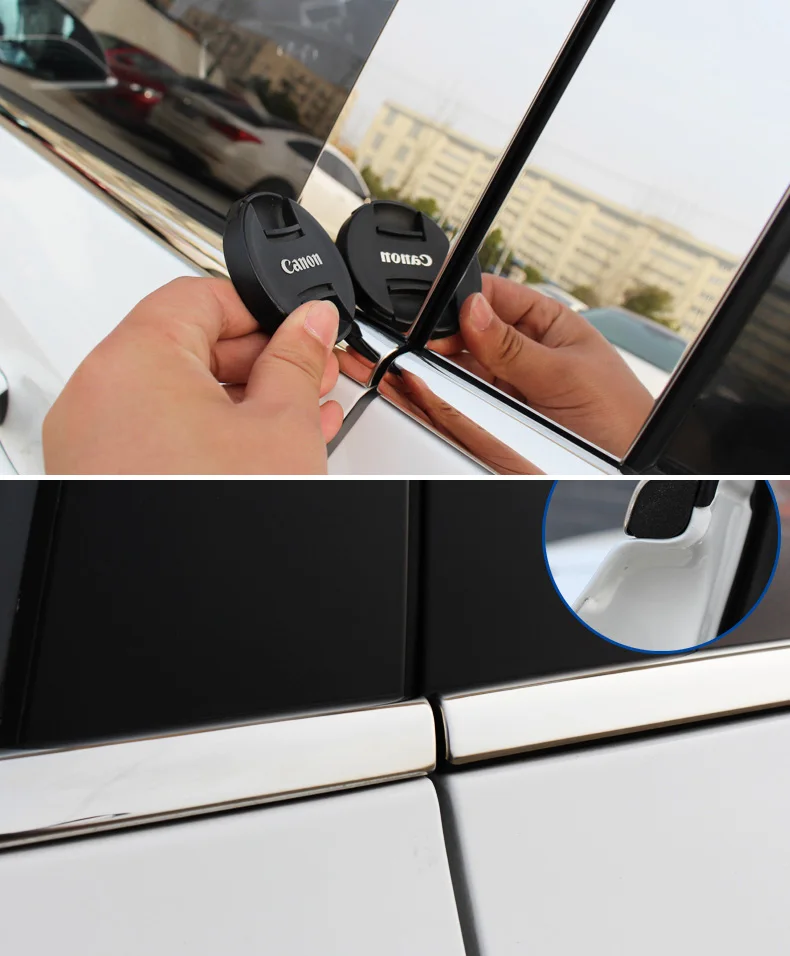 Lsrtw2017 для hyundai Solaris Verna окна автомобиля хромированная отделка интерьера аксессуары молдинги