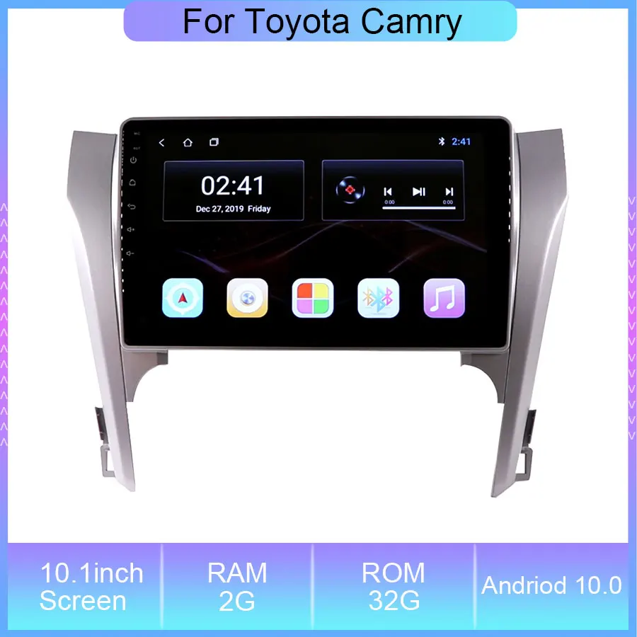Android DVD Stereo Multimedia 10.1 ‘’ For Toyota Camry Radio GPS Navigation Video Auto Audio Head | Автомобили и мотоциклы