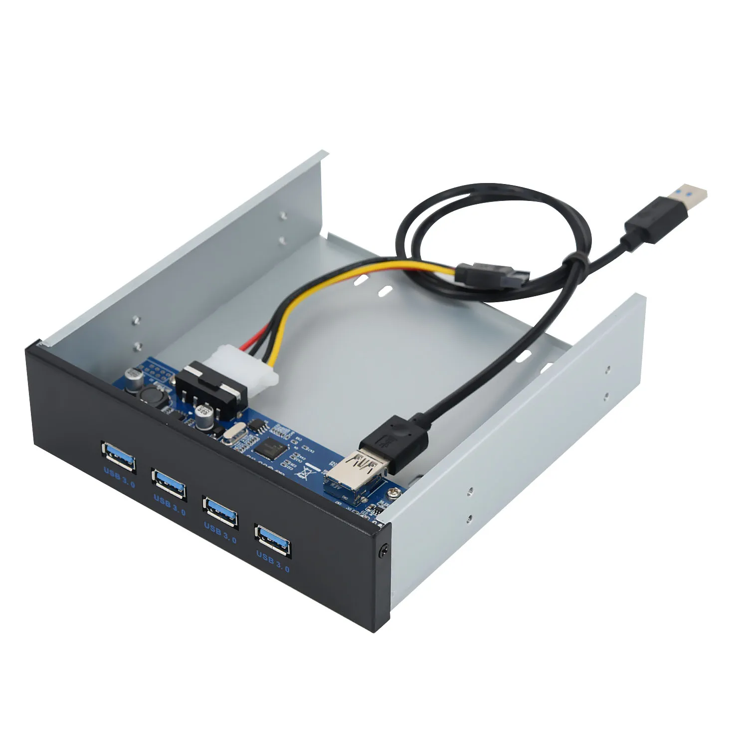 5.25in USB 3,0 Передняя панель карты расширения 1X интерфейс PCI Express PCI-E адаптер портов