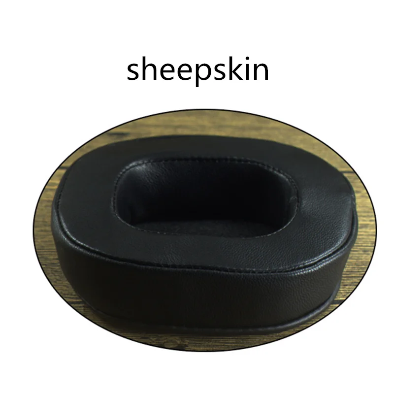 Sheepskin Earpad For ASTRO A40TR Headphones Replacement Ear Pads Pillow Ear Cushions Cover Cups Repair Parts Top Quality Black