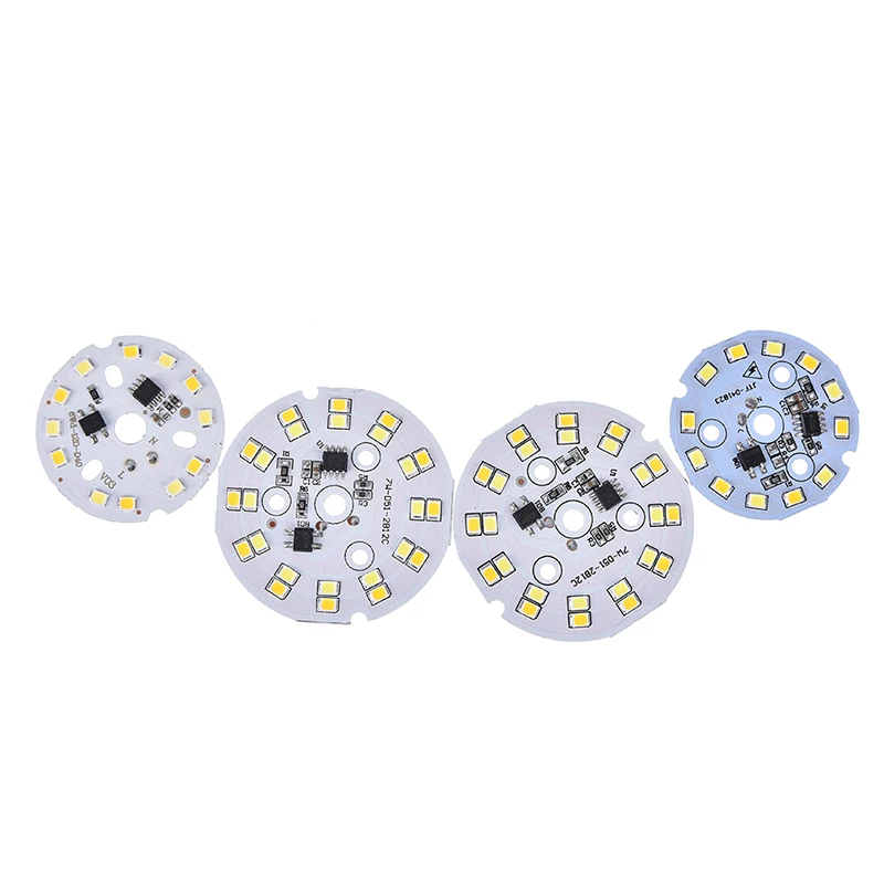 

3W 5W 7W 9W 2835 SMD Light Board Led Lamp Panel For Ceiling + 220V LED power supply driver
