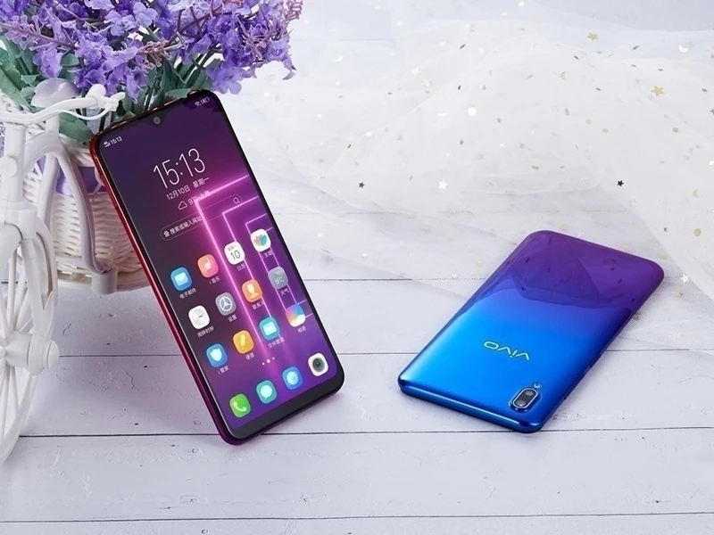 Мобильный телефон Vivo Y93S 4G LTE MTK6762, четыре ядра, 1520X720, 4 Гб ram, 128 ГБ rom, 13,0 МП, распознавание лица, Android 8,1, смартфон