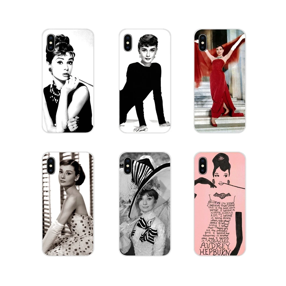 Audrey Hepburn For Samsung Galaxy S2 S3 S4 S5 Mini S6 S7 Edge S8 S9 S10E Lite Plus Accessories Phone Shell Covers | Мобильные