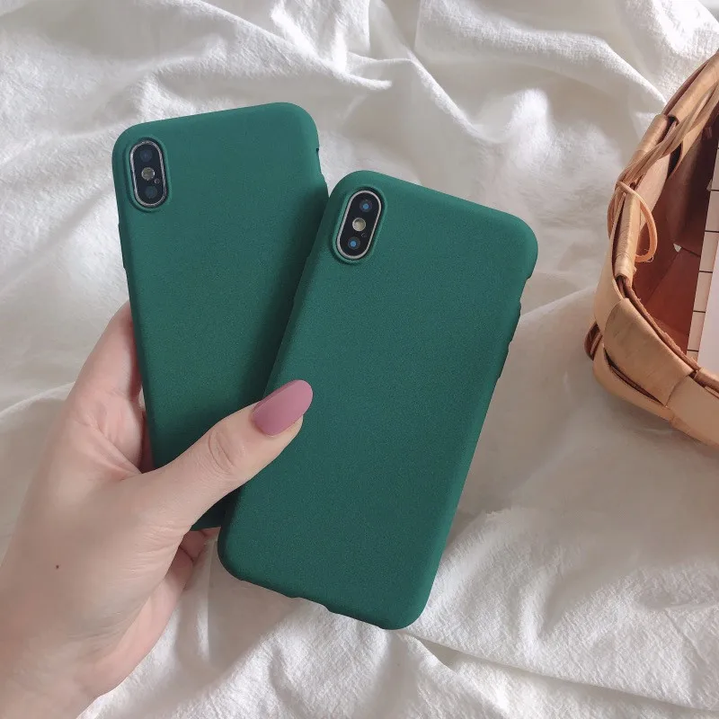 Meachy Pine green Матовый Мягкий ТПУ чехол для телефона Huawei Mate 30 20 P30 P20 Pro Lite Honor 10 8X 9X V10 V20 V30