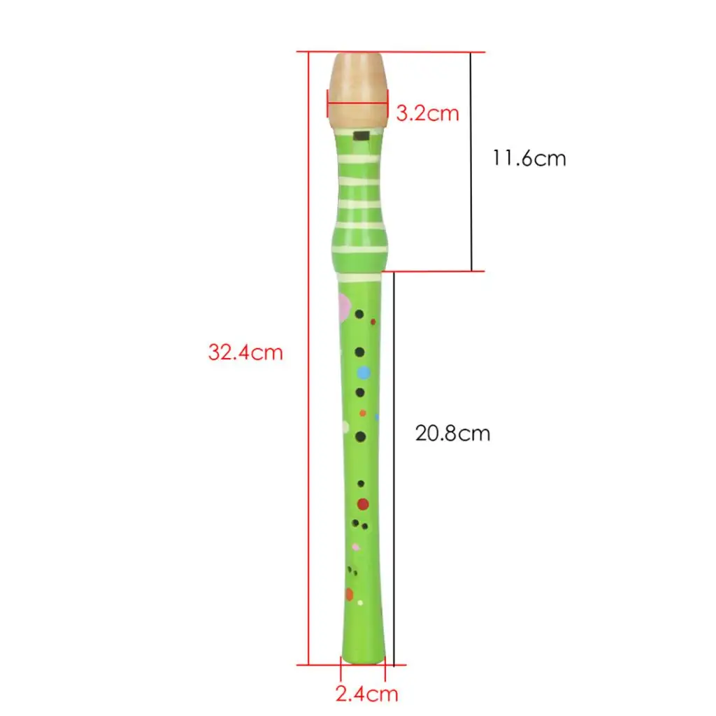 Деревянный регистратор кларнет деревянные духовые инструменты для детей начинающих обучение практика детские игрушки подарок