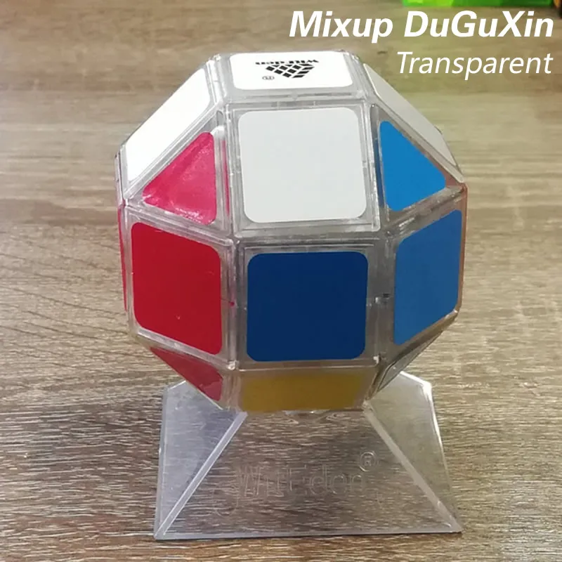 WitEden Mixup Octahedron Plus волшебный куб v1/v2/v3/v4 Icosahedron DuGuXun Neo скоростной куб головоломка антистресс игрушки для детей - Цвет: DuGuXin T