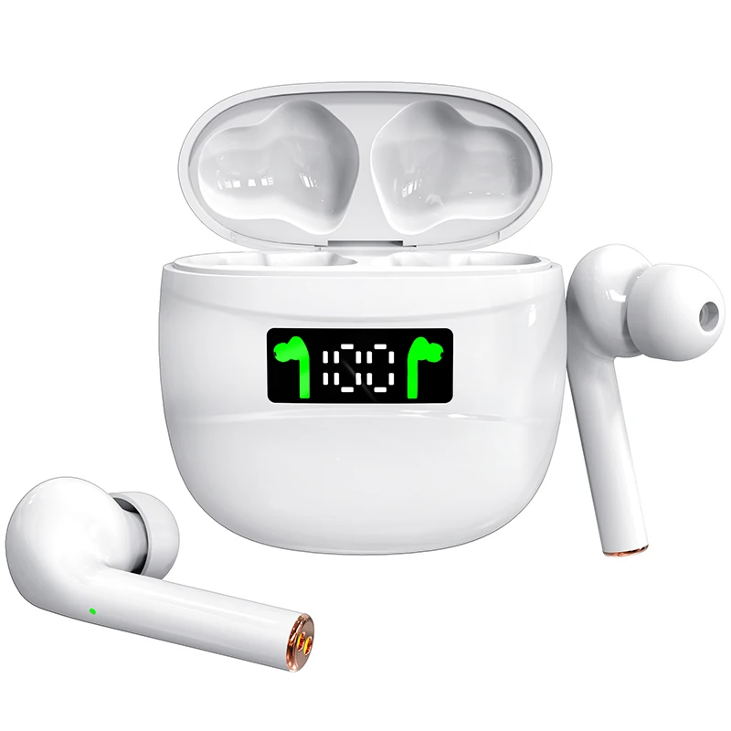 Bluetooth наушники J3 Pro Беспроводной стерео сенсорный Управление светодиодный