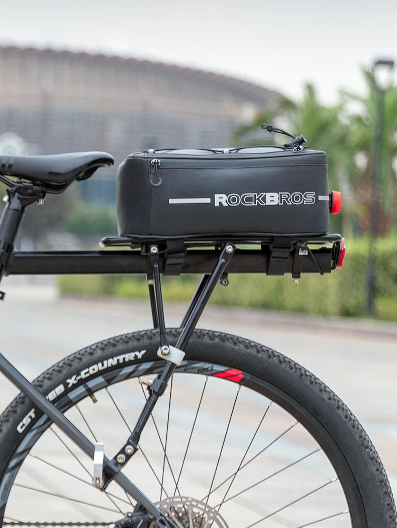 Bicycle Rear Seat Bag Bicycle Rear Bags Waterproof Cycling Travel Trunk Bag Seat
