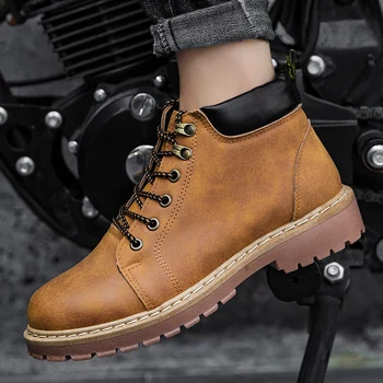 

Winter shoes men's high-top canvas shoes men's leather casual shoes high-quality fashion shoes men's casual shoes