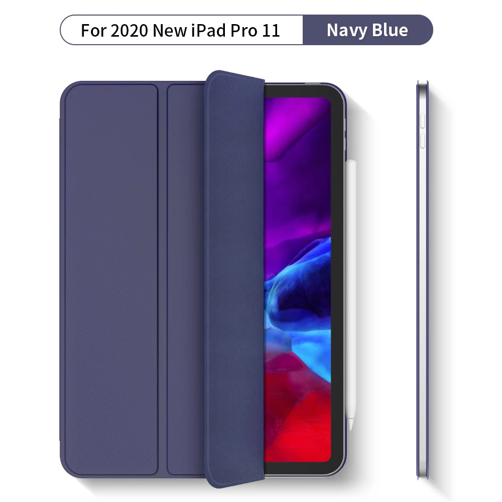 Capa de couro PU inteligente para iPad