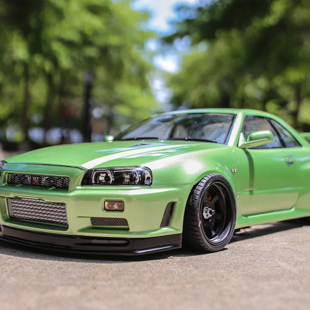 KillerBody 48644 257 мм NISSAN (R34) готовый Корпус чехол рамка для 1:10 Электрический
