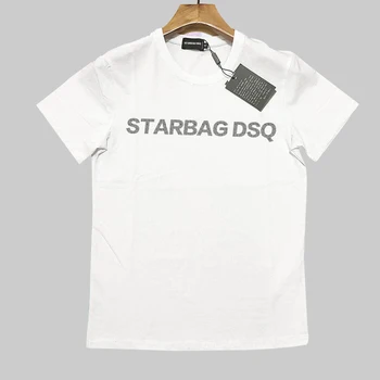 

sleeve daq t-shirt short men's 2020 new comfortable round neck Pullover 3D D2 silk print original high quality