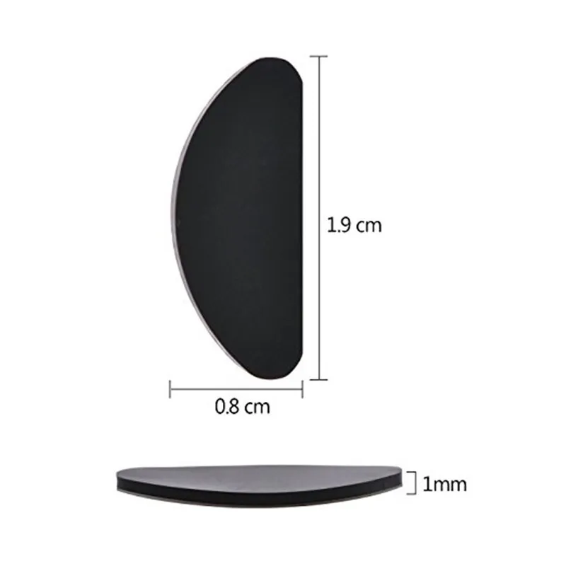 5Pairs Glasses Nose Pads Adhesive Silicone Nose Pads Non-slip White Thin Nosepads for Glasses Eyeglasses Eyewear Accessories
