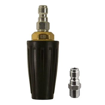 

Pressure Washer Turbo Nozzle Pressure Washer 3600 PSI Max Rotating Pressure Washer Nozzle for Cleaning Brick, Concrete