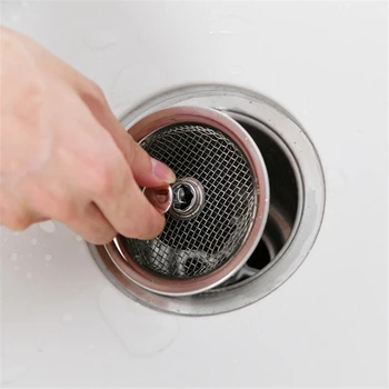 

Stainless Steel Floor Drain Cover Sink Strainer For Bathroom Kitchen Drainage Port Drains Anti-blocking Floor Drains Cover