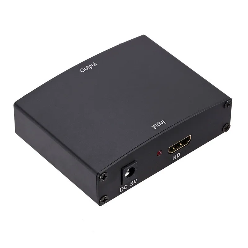 HDMI-совместимый с RGB-преобразователем компонентов 1080P HD 5 RCA YPbPr видео + R/L аудио