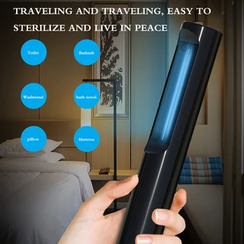 

Ultraviolet Disinfection Lamp UV Stick Household Small Sterilization Lamp Portable Sterilizer For Home Toilet Wardrobe Pet
