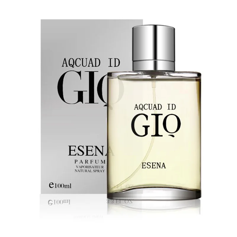 4 типа 100 мл GIQ джентльмен духи классическая коробка Parfum Masculino свежий аромат спрей для тела стеклянная бутылка мужские духи - Цвет: Transparent Citrus