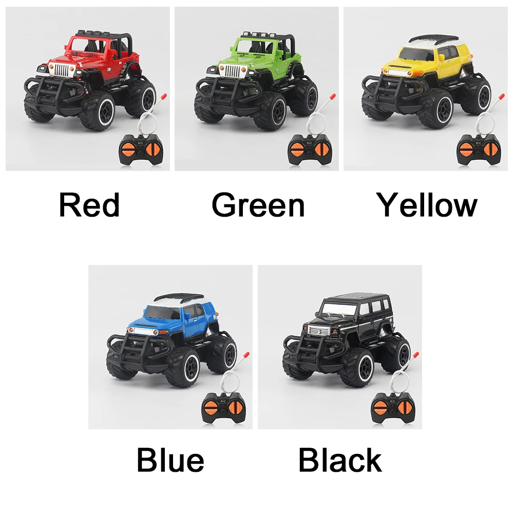 Off-Road RC Cars Electric Toy Remote Control Funny Non-toxic Kids Children 4 Channels Radio Gifts Multifunctional Mini