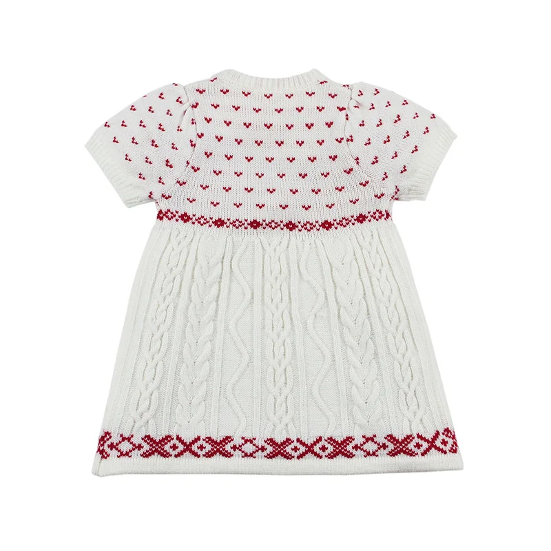 Babyinstar Children Christmas Dress For Toddler Girls Fashion Chiristmas White Dress For Girl Baby Chirstmas Princess Dress Girl