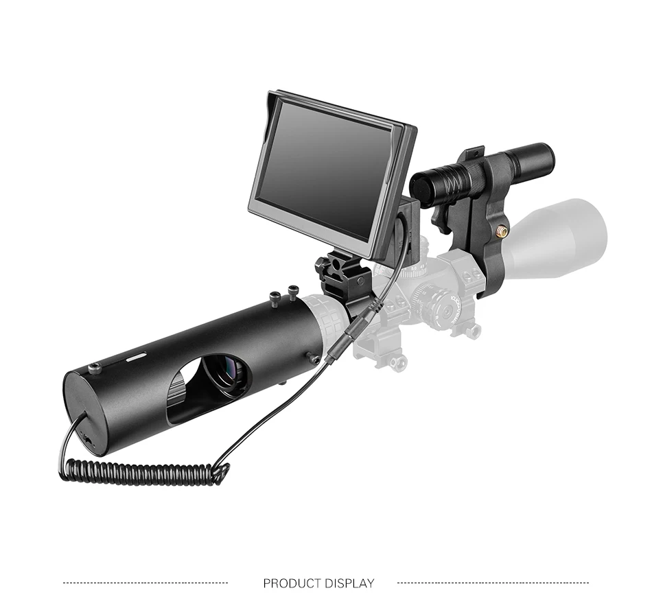 PDDHKK Monocular Hunting Telescope Camera Infared LED 850nm 5W Night Vision Riflescope for Night Hunting Device Outdoor Hunting| | - AliExpress