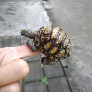 

Climbing escape small turtle statue home decoration table accessories resin decoration (A986)