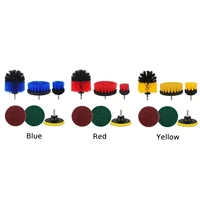 attachment מקדחה 6pcs סט מקדחה מברשת Attachment כל מטרה כוח Scrubber מטבח ניקוי כלי קיט Auto Car Wash תחזוקה (5)