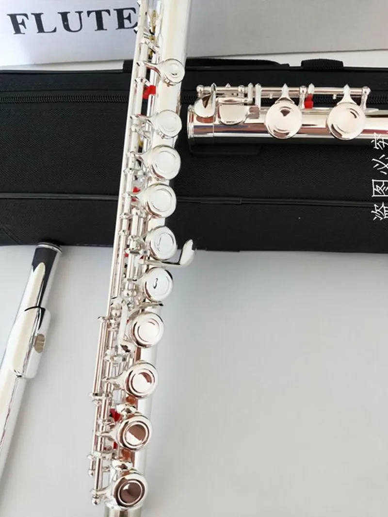 

Best quality new Japan flute 211 music instrument Flute 16 over C Tune and E-key Flute music professional Free shipping
