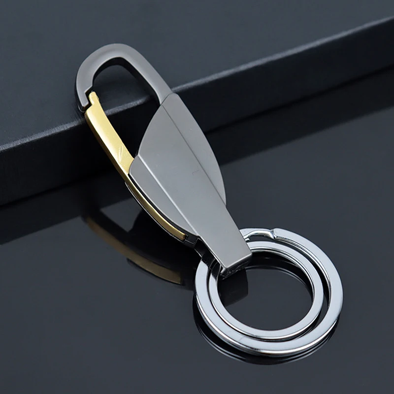 2021 New Brand Metal Luxury Men Key Chain Keychain for Men Novelty Trinket Zinc Alloy Key Holder
